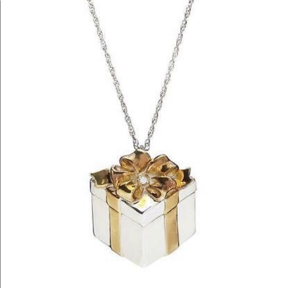 Lenox Jewelry - Lenox A Gift For Mother Silver Diamond Necklace